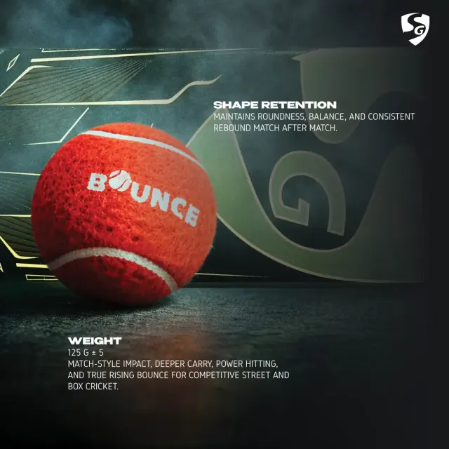 Bounce Heavy Tennis Cricket Ball – SG