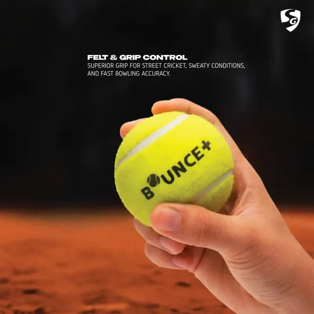 Bounce Plus Lightweight Tennis Cricket Ball – SG