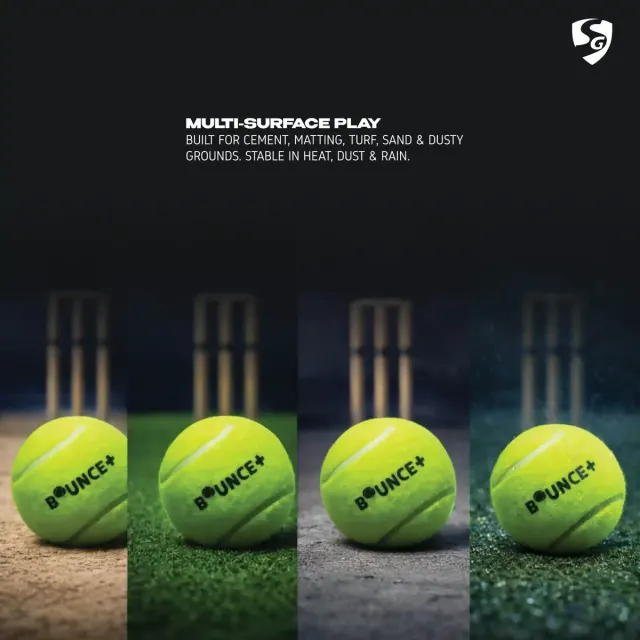 Bounce Plus Lightweight Tennis Cricket Ball – SG