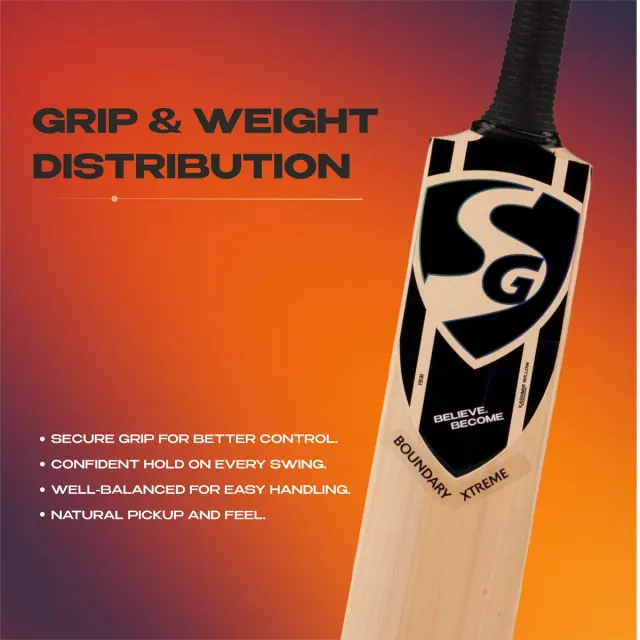 Boundary Xtreme Kashmir Willow Cricket Bat – SG