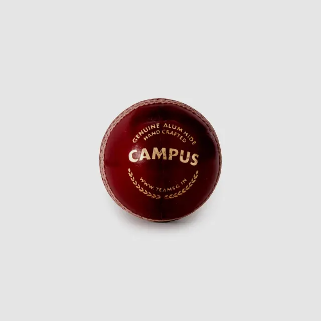 Campus Cricket Leather Ball – SG
