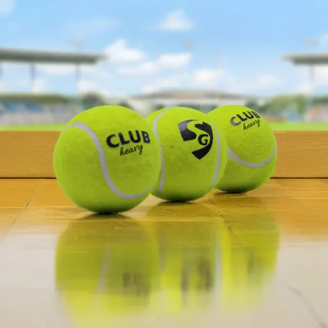 Club Heavy Green Cricket Balls (Pack OF 3) Cricket Ball – SG