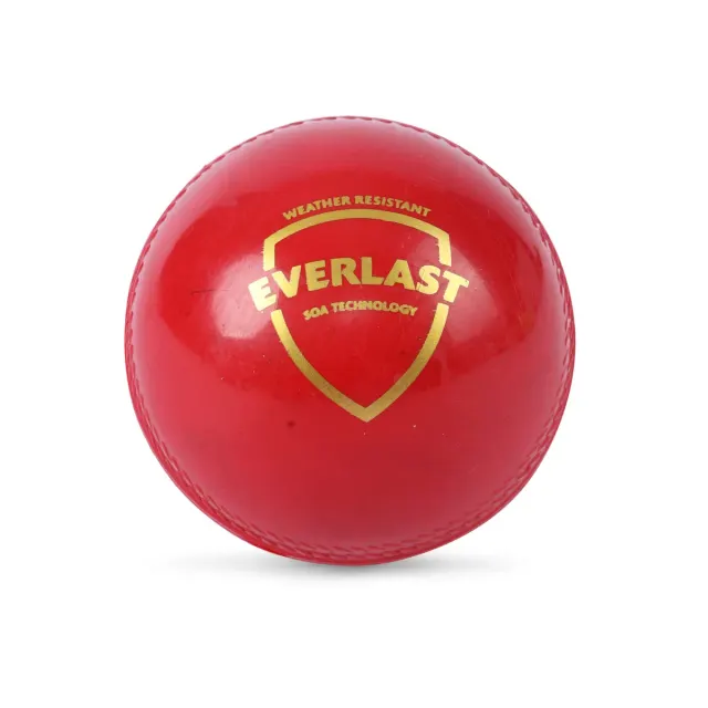 Everlast Synthetic Cricket Ball (Red) – SG