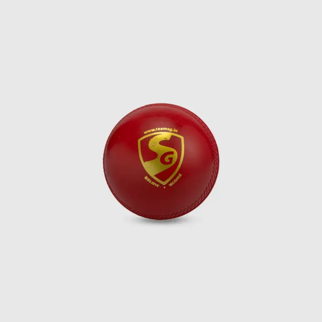 Everlast Tec Synthetic Cricket Ball (Red) – SG