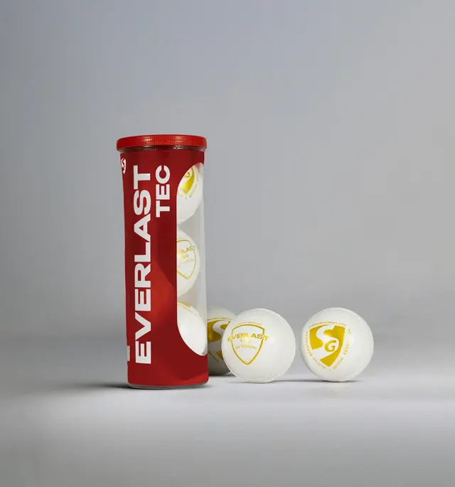 Everlast Tec Synthetic Cricket Ball (White) (Pack of 3) – SG