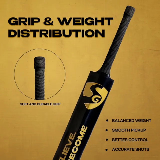 HP Plus Kashmir Willow Cricket Bat – SG