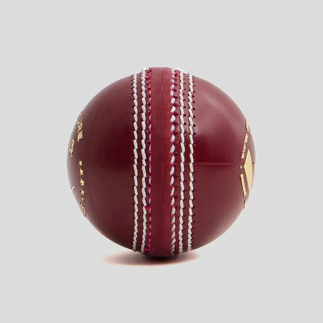 HP33 Red Cricket Leatherette Ball – SG