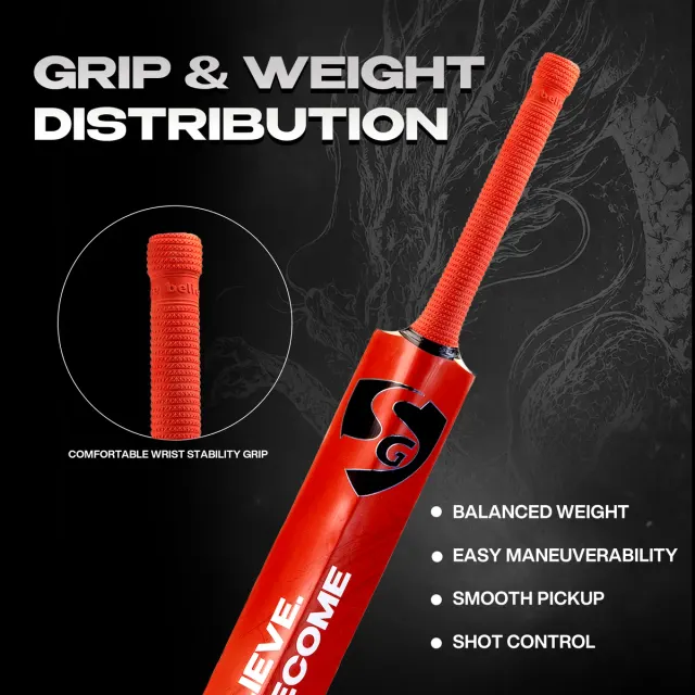 KLR Plus Kashmir Willow Cricket Bat – SG