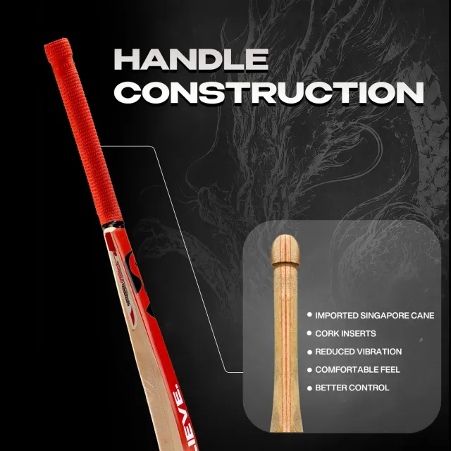 KLR Plus Kashmir Willow Cricket Bat – SG