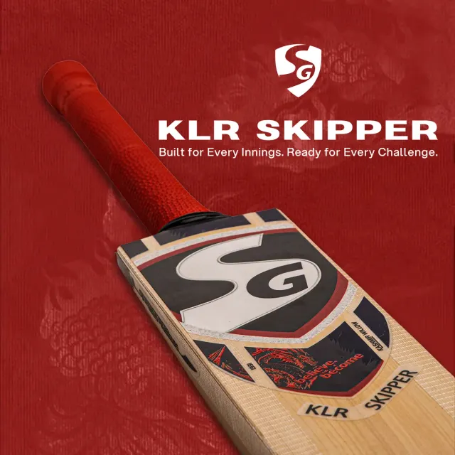 KLR Skipper Kashmir Willow Cricket Bat – SG