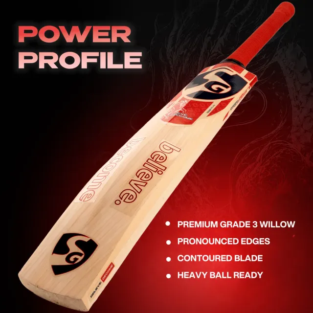 KLR Spark Kashmir Willow Cricket Bat – SG