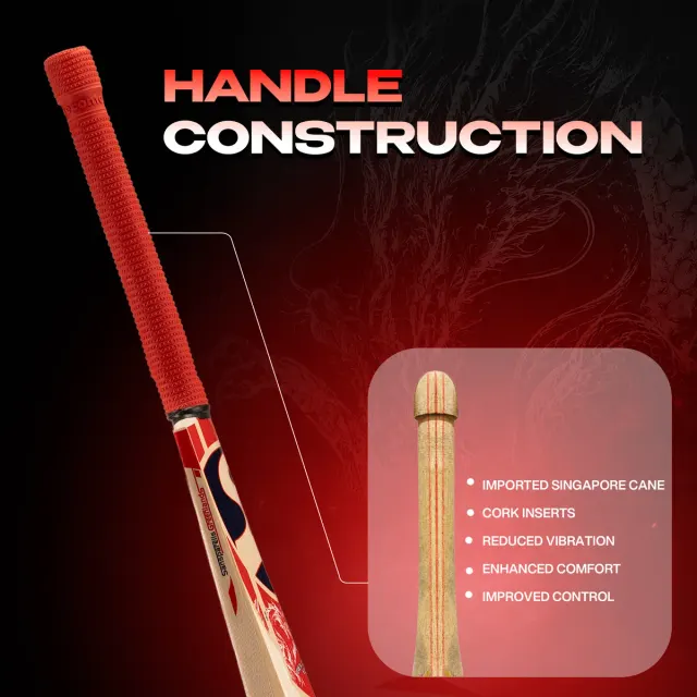 KLR Spark Kashmir Willow Cricket Bat – SG