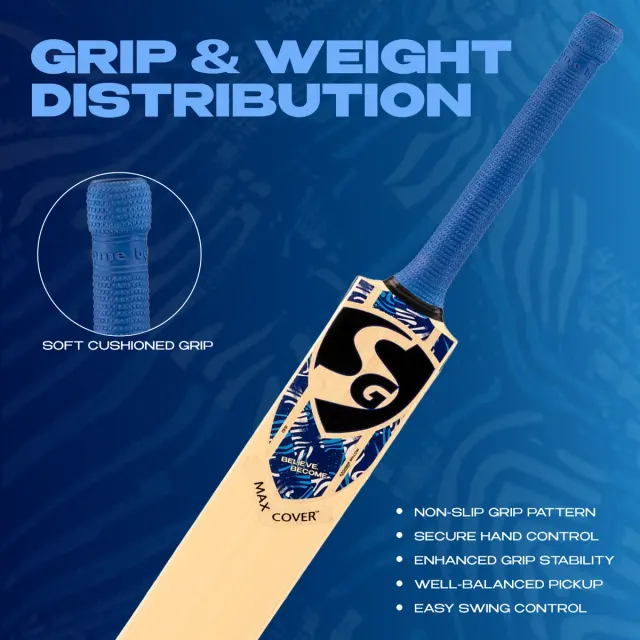 Maxcover Kashmir Willow Cricket Bat – SG