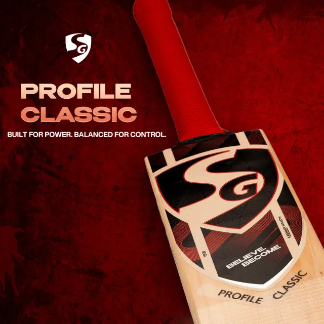 Profile Classic Kashmir Willow Cricket Bat – SG