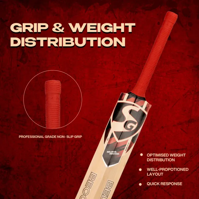 Profile Classic Kashmir Willow Cricket Bat – SG