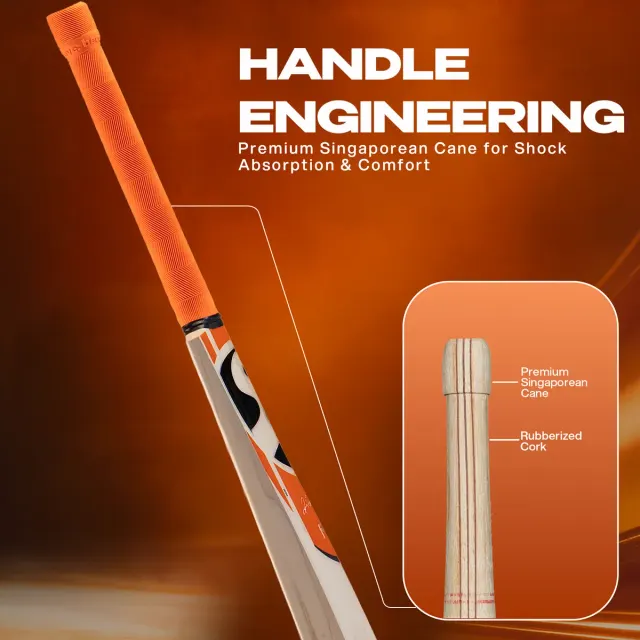 RJ8 R Jadeja English Willow Cricket Bat – SG