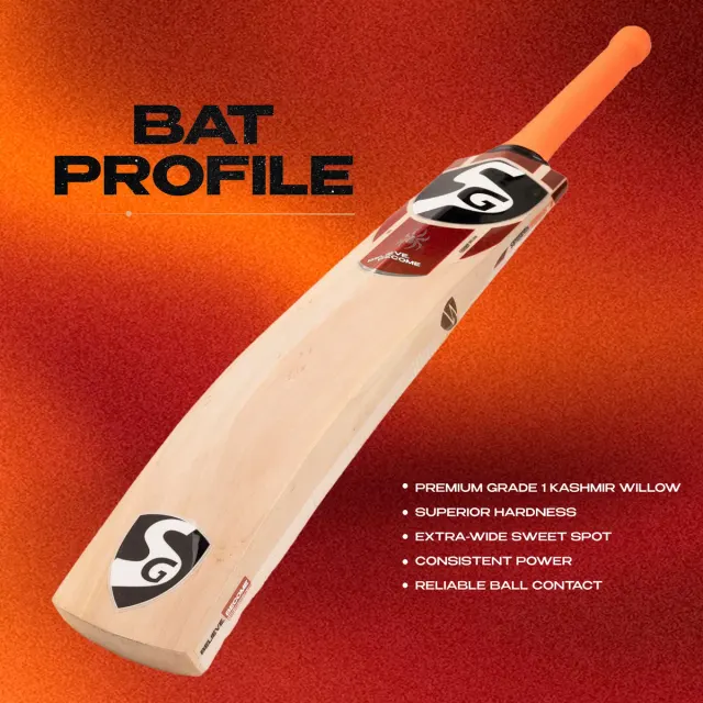 RP Pro Kashmir Willow Cricket Bat – SG