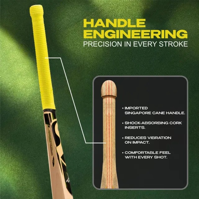 Savage Plus Kashmir Willow Cricket Bat – SG