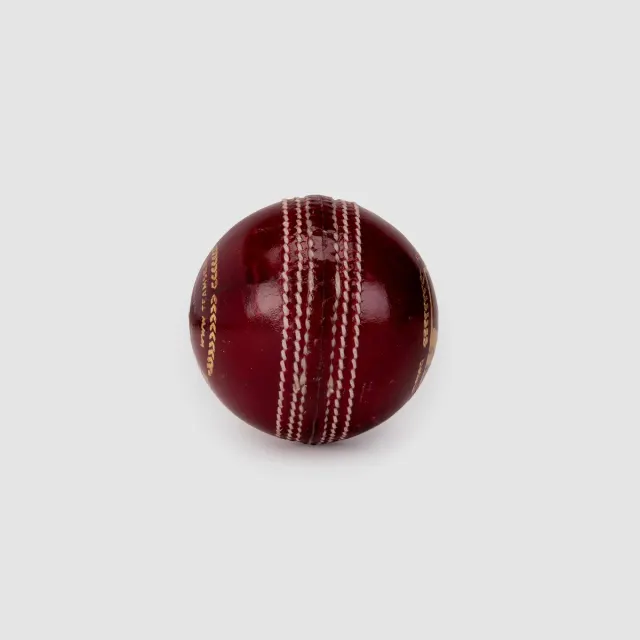 Shield 30 Red Cricket Leather Ball – SG