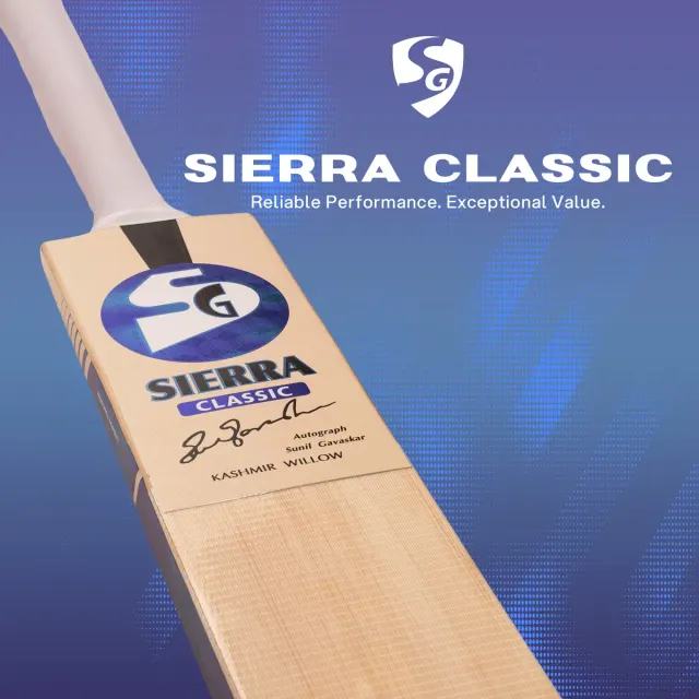 Sierra Classic Kashmir Willow Cricket Bat – SG