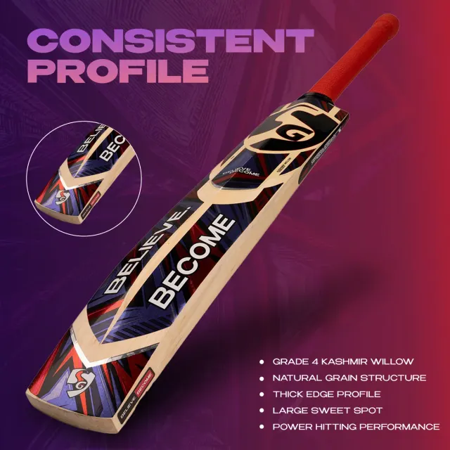 Sierra Plus Kashmir Willow Cricket Bat – SG