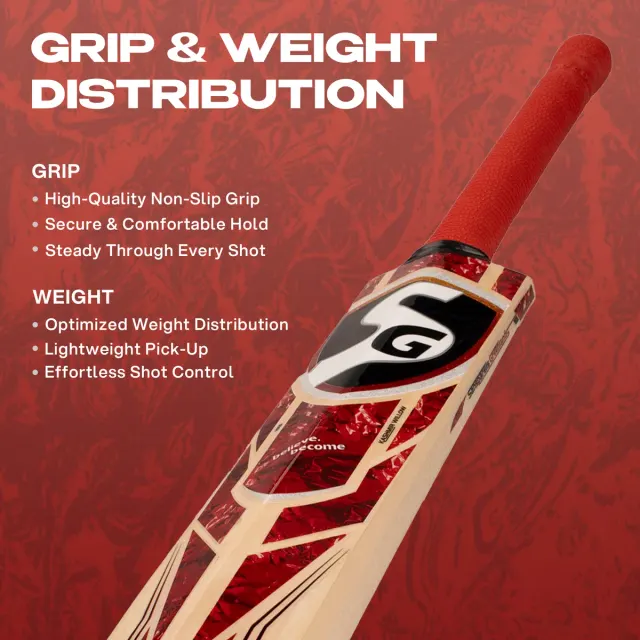 Skipper Plus Kashmir Willow Cricket Bat – SG
