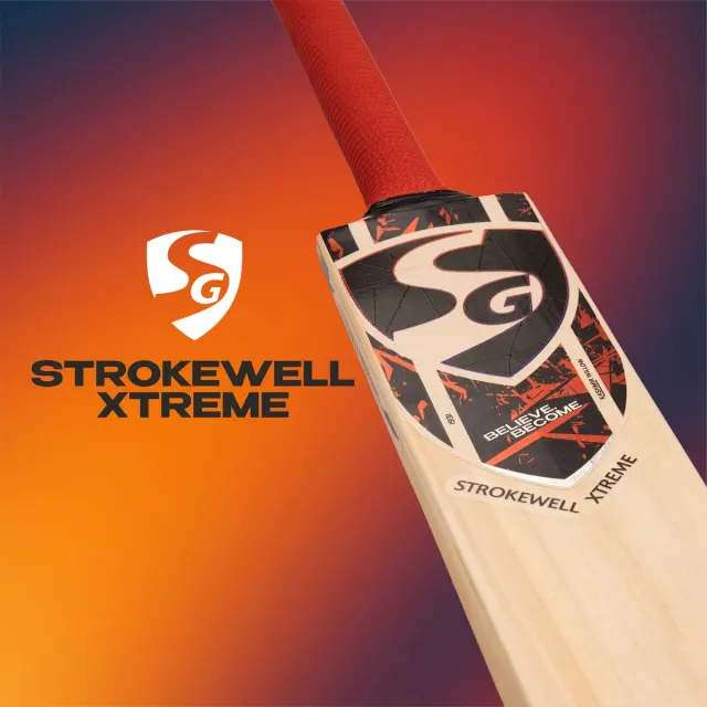 Strokewell Xtreme Kashmir Willow Cricket Bat – SG