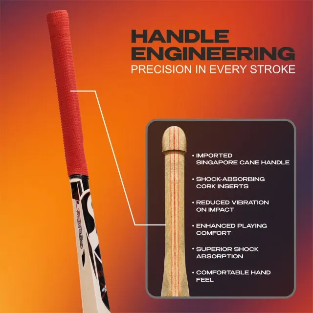 Strokewell Xtreme Kashmir Willow Cricket Bat – SG