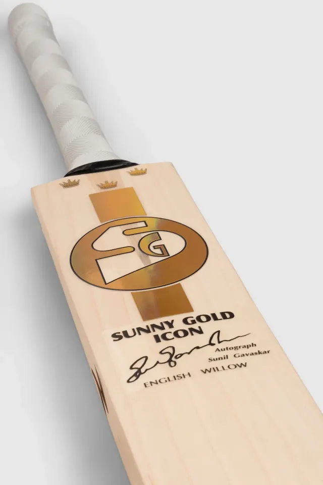Sunny Gold Icon English Cricket Bat – SG