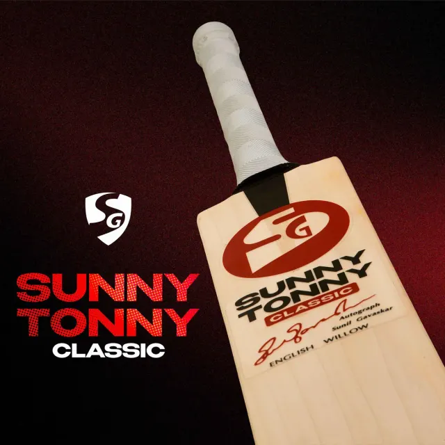 Sunny Tonny Classic English Willow Cricket Bat – SG