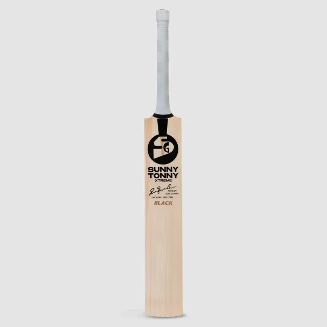Sunny Tonny Xtreme Black English Willow Cricket Bat – SG