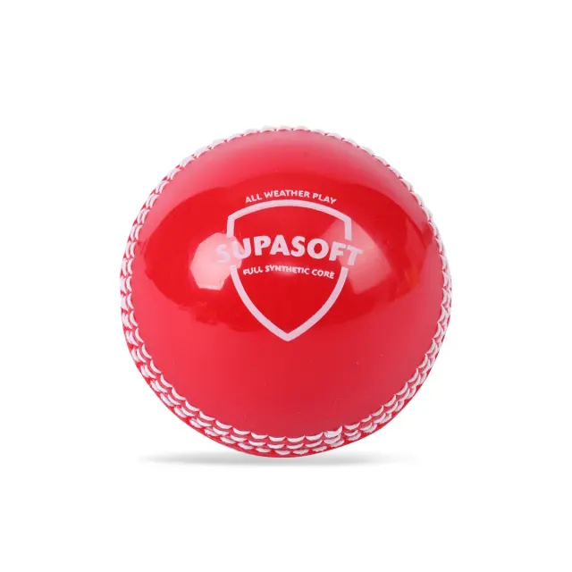Supasoft Cricket Ball - (Red) – SG