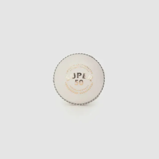 Super 50 White* Cricket Ball – SG