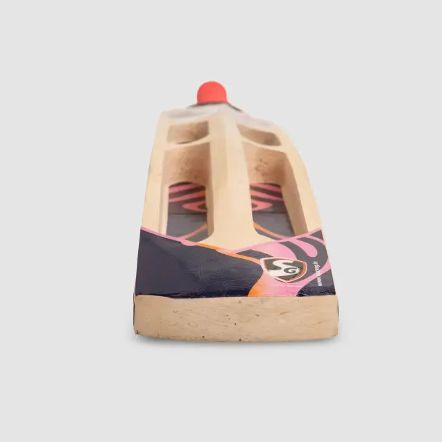 T-1200 Kashmir Willow Scoop Bat for Tennis Cricket Ball – SG