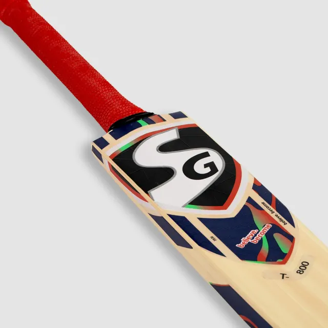 T-800 Kashmir Willow Cricket Bat (Tennis Ball) – SG