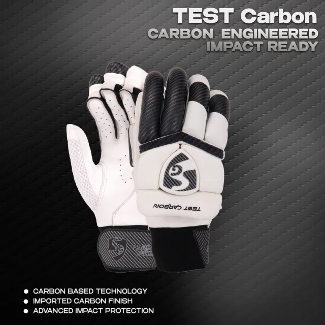 Test Carbon Batting Gloves – SG
