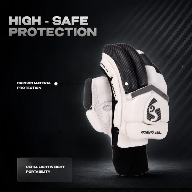 Test Carbon Batting Gloves – SG