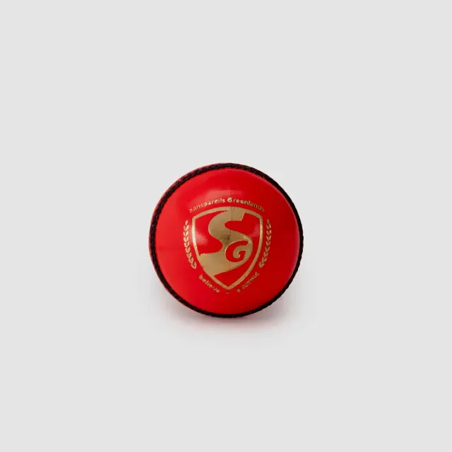 Test LE Pink Cricket Leather Ball – SG