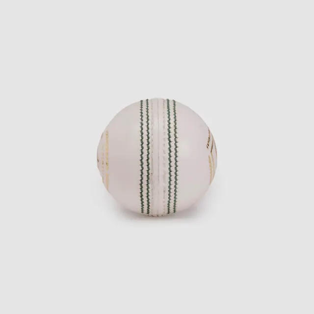 Test LE White Cricket Leather Ball – SG