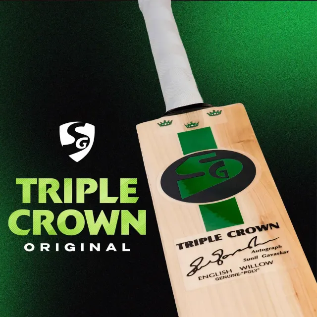 Triple Crown Original English Willow Cricket Bat – SG