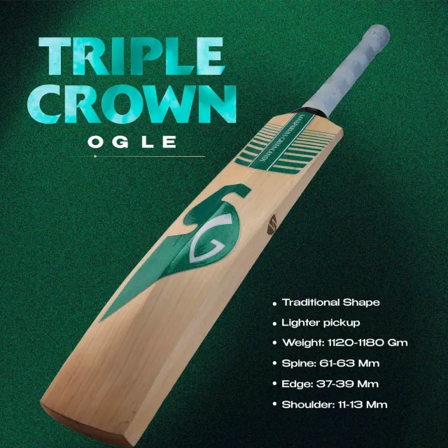 Triple Crown Original LE English Willow Cricket Bat – SG