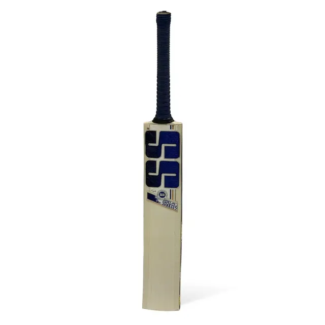 Sky Blue English Willow Cricket Bat (Full Sticker) – SS