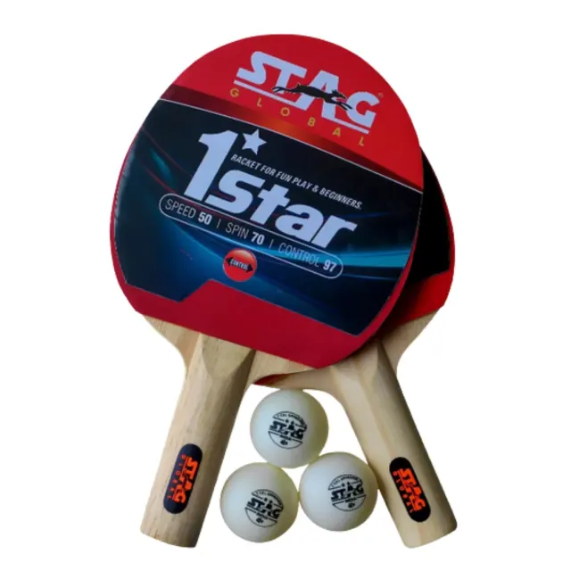 1 Star Table Tennis Playset (B0912JKM4S) – Stag