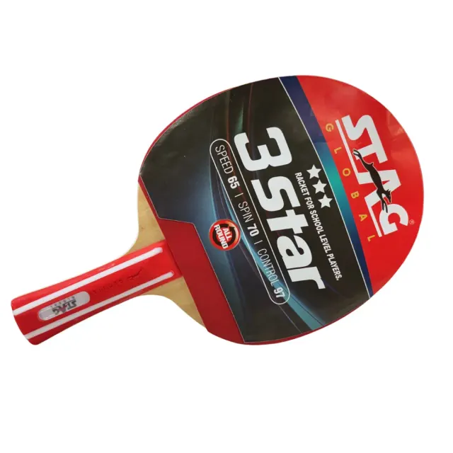 3 Star Table Tennis Racket – Stag