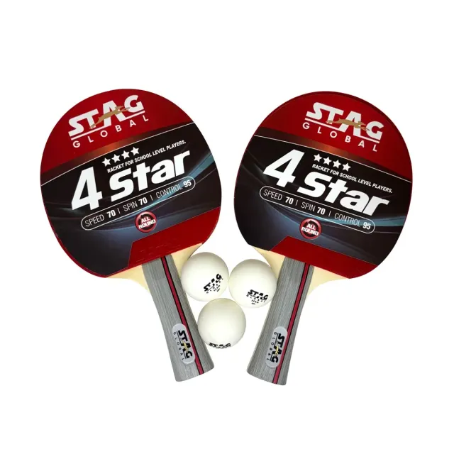 4 Star Table Tennis Playset – Stag