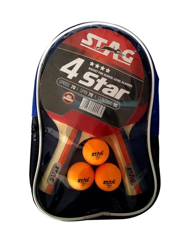 4 Star Table Tennis Playset – Stag