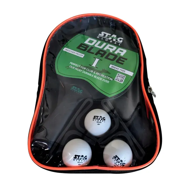 Anywhere Everywhere Dura Blade Table Tennis Playset – Stag