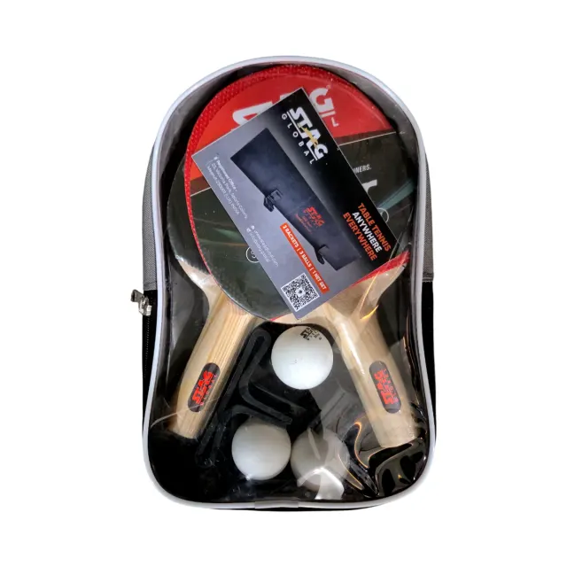 Anywhere Everywhere Table Tennis Playset – Stag