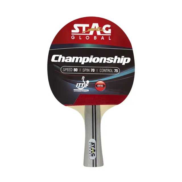 Championship Table Tennis Racket – Stag