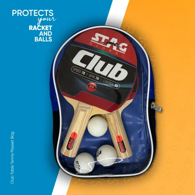 Club Table Tennis Playset – Stag